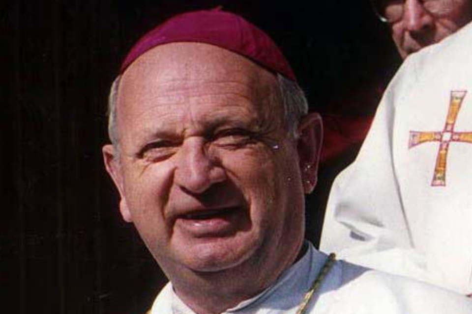 CHARMING: Former bishop Eamonn Casey died last Monday
