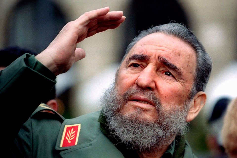 Fidel Castro in France in 1995. Photo: Getty