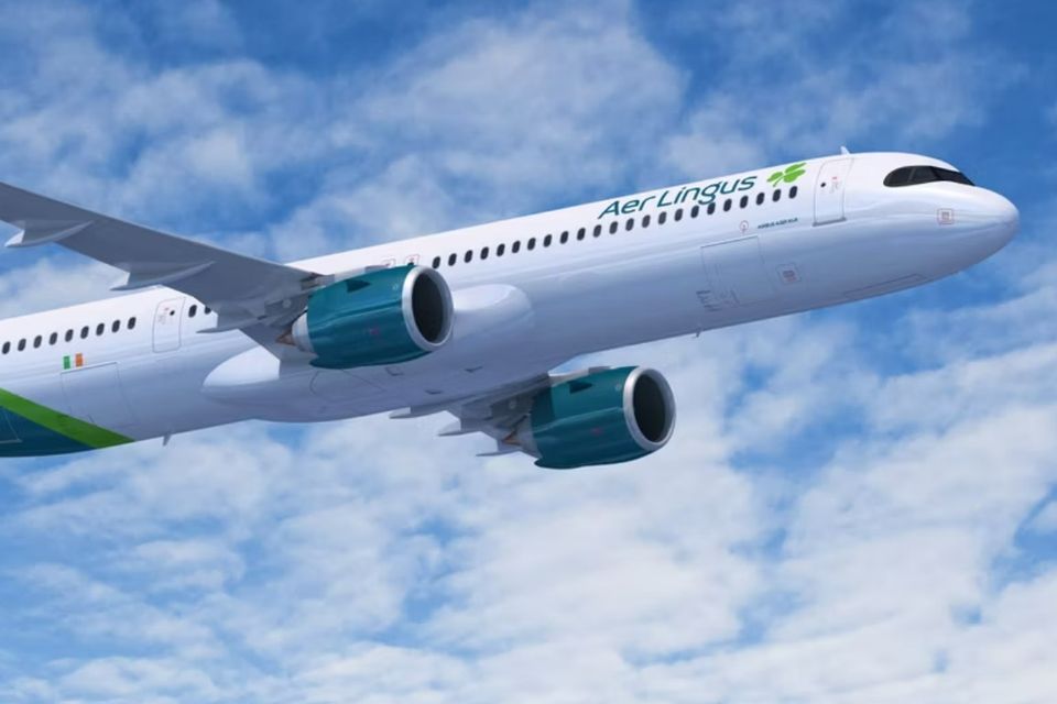 Aer Lingus was due to take delivery of the first ever Airbus A321-XLR in September