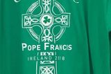thumbnail: Dunnes Stores are selling t-shirts ahead of the Pope's visit