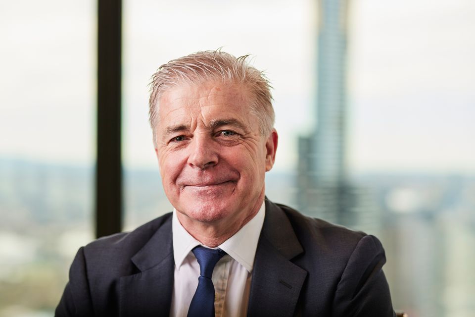Ray Wilson left Ireland as a newly qualified accountant in the 1980s