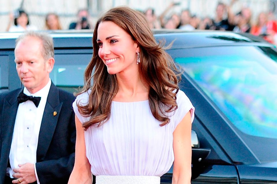 Smashing Kate Middleton christens Royal Princess cruise ship - Los