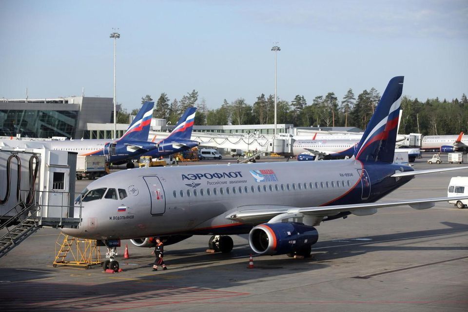 Aeroflot is among the Russian airlines with leased jets. Photo: Andrey Rudakov/Bloomberg