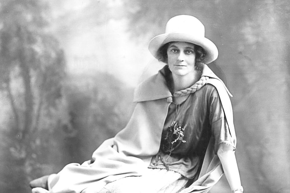 Wild Anglo-Irish girl: Markievicz was sentenced to death but pardoned due to her sex
