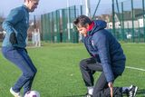 thumbnail: Republic of Ireland soccer captain Robbie Keane and former Italian goalkeeper Carlo Cudicini, who played for Chelsea from 2000-2009 and was a team mate of Robbie’s at Tottenham Hotspur and LA Galaxy, who were both students at IT Carlow this week.