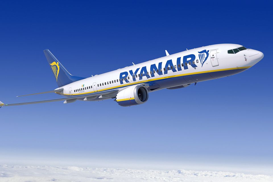 New Ryanair BOEING 737 MAX 200 aircraft