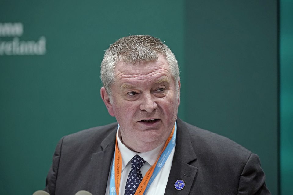 Dr Mike Ryan said the world is breaking the bodies and minds of the children of Gaza (Niall Carson/PA)