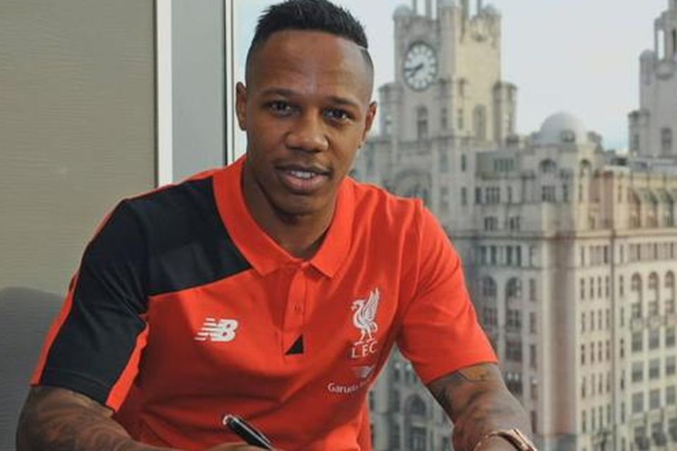 Nathaniel Clyne in his new colours