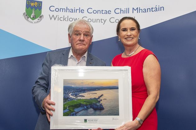 Former Wicklow council plasterer recognised for 50-year career that led to him managing major centre