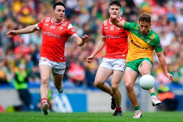 ‘I might send him a cheeky text tonight’ – Jim McGuinness ready for friendly fire after Peadar Mogan points way for Donegal