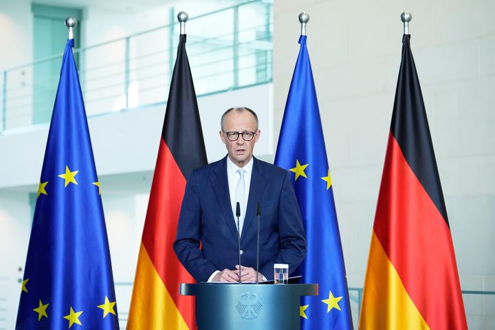 Donald Trump lashes out at Friedrich Merz over Iran ‘humiliation’ claim