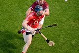 thumbnail: 12 August 2012; Conor Lehane, Cork, in action against Niall Donoghue, Galway. GAA Hurling All-Ireland Senior Championship Semi-Final, Galway v Cork