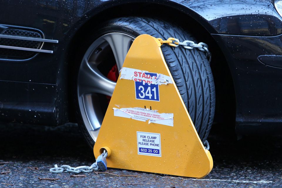 Four in every 10 appeals against clampers were upheld last year. Stock Image