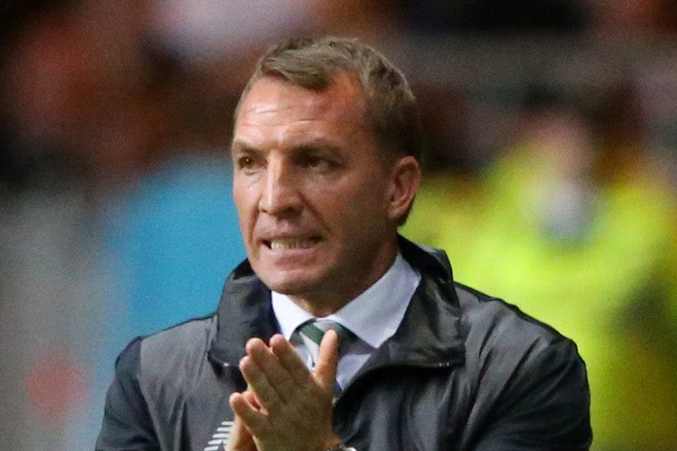 Celtic manager Brendan Rodgers. Photo: Reuters