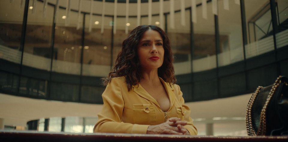 Salma Hayek in the first episode of the new season. Pic: Netflix