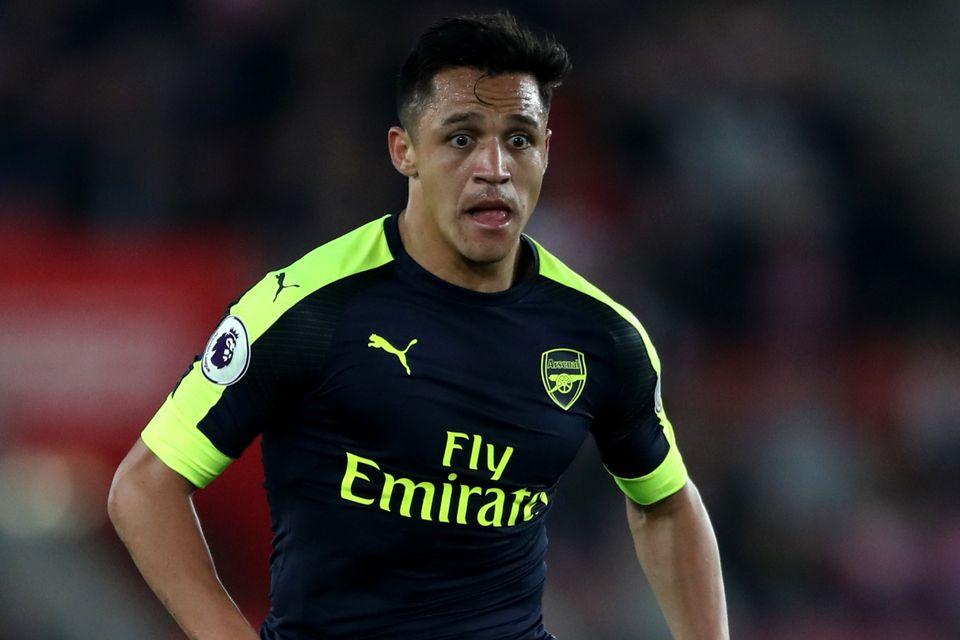 Alexis Sanchez has less than a year remaining on his Arsenal contract