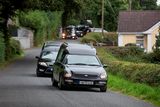 thumbnail: Gardai investigate the discovery of the bodies of a couple and their three children at a house at Barconey, Ballyjamesduff in Cavan. Picture: Arthur Carron