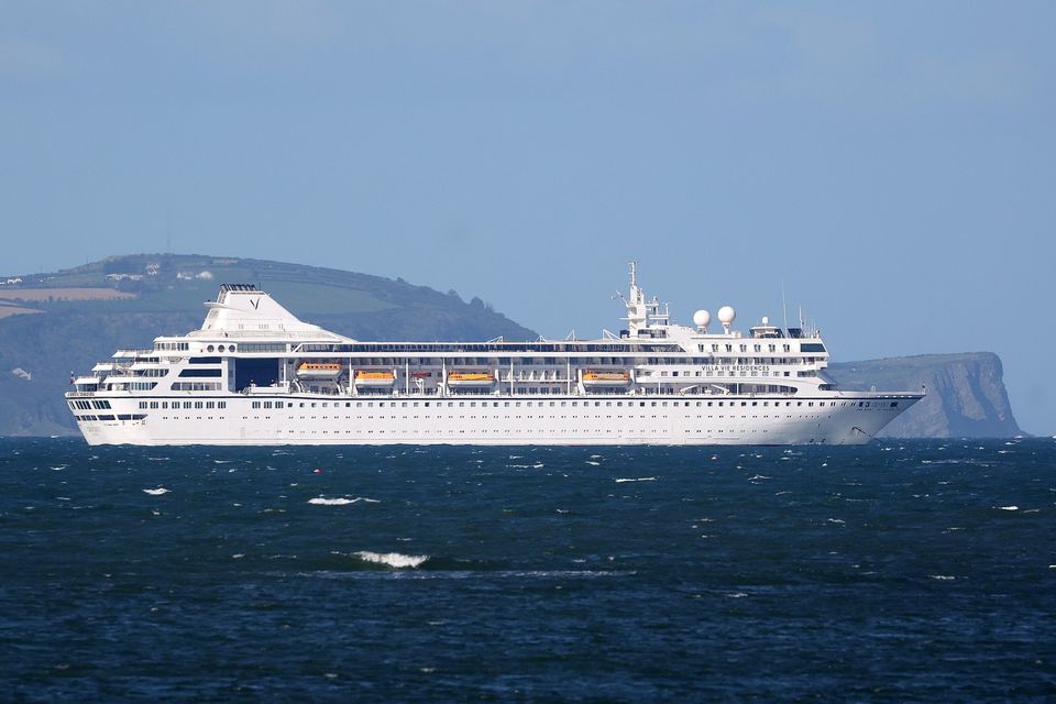 Stranded cruise ship now set to leave Belfast again at 3pm after last-minute U-turn: ‘It’s very exciting on board’