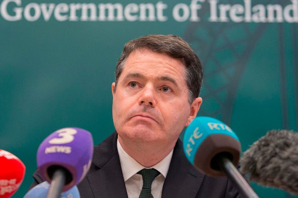 Finance Minister Paschal Donohoe Photo: Gareth Chaney Collins