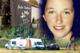 thumbnail: Jo Jo Dullard (inset) and the scene of gardaí searching ground in Wicklow