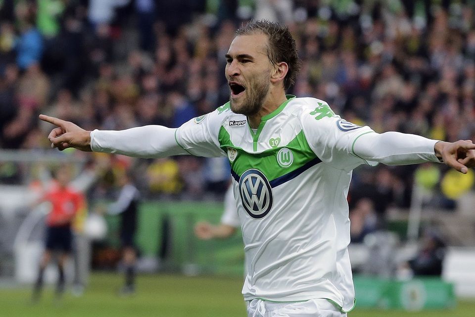 Bas Dost has impressed for Wolfsburg this year