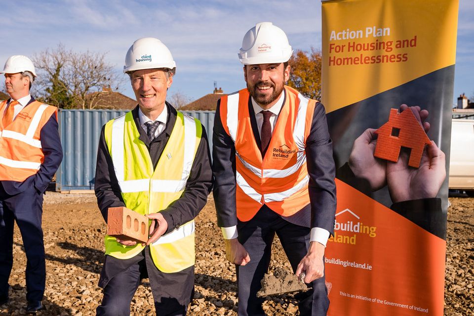 Election promises: Outgoing Housing Minister Eoghan Murphy. Fine Gael has pledged to build 60,000 social and affordable homes