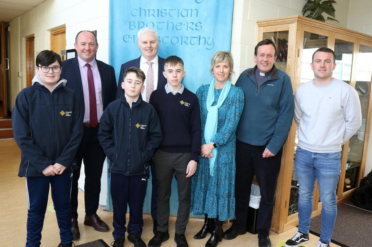 Bishop Pays Visit To CBS School Irish Independent