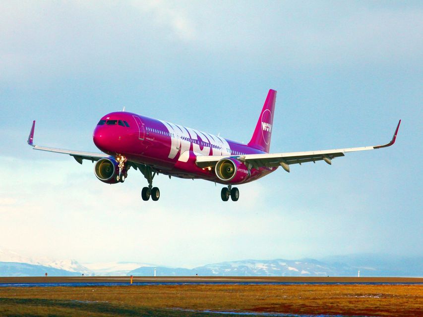 WOW Air - flying direct from Ireland to Iceland
