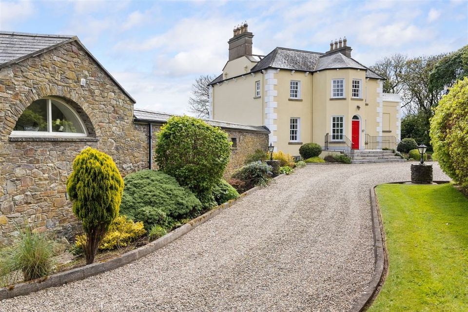 Linziestown House in Tomhaggard, Co Wexford, is on the market for €1.75 million.