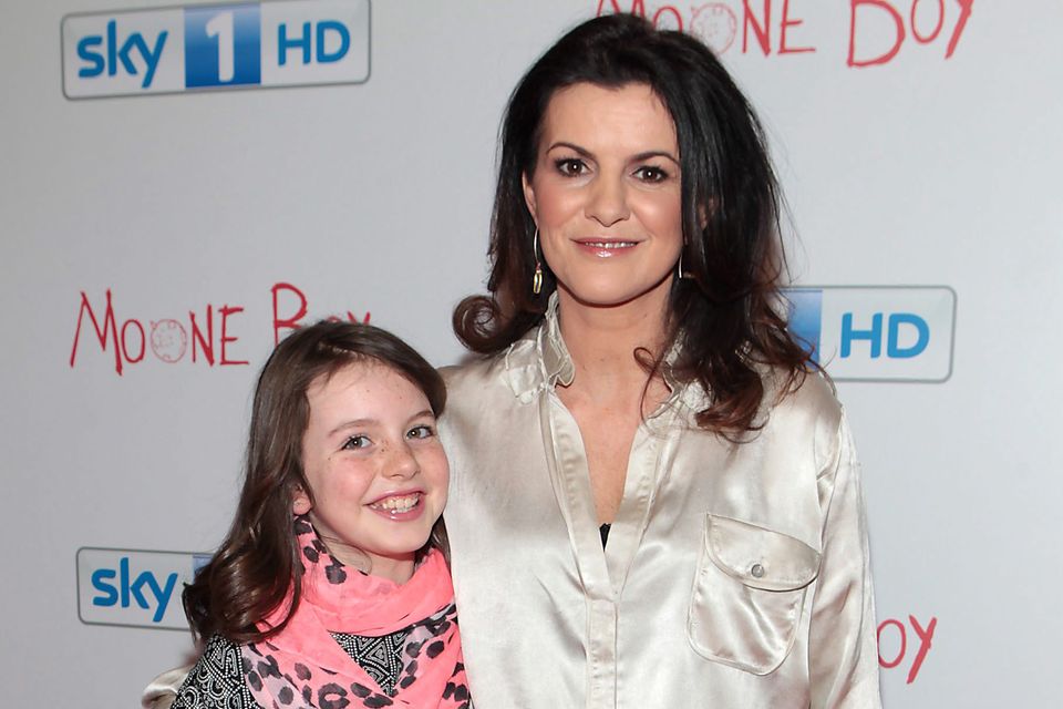 Actress Deirdre O Kane and her daughter Holly