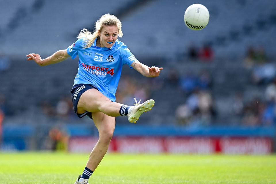 Nicole Owens scored two goals for Dublin against Meath