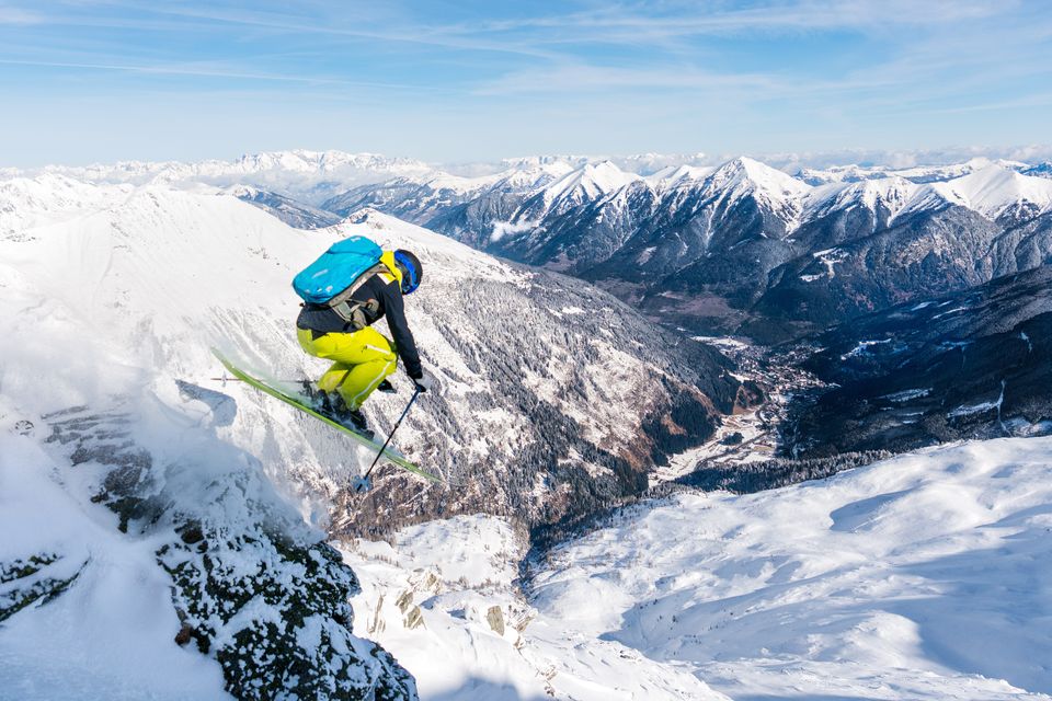 Freeriding on the Austrian slopes