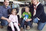 thumbnail: Dubliner Olivia Typrowicz, her husband Bartek and their children Anya (5) and Nicholas (2). The couple run The Stork Exchange at Dublin Airport.