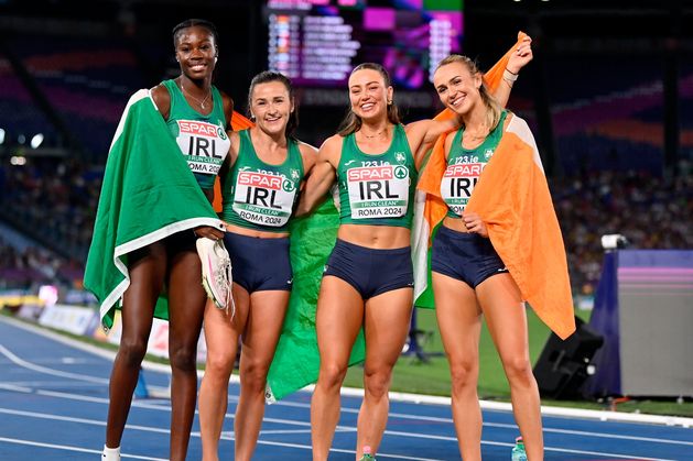 European Athletics Championships: Another Irish medal as women’s 4x400m relay team take silver to make historic haul