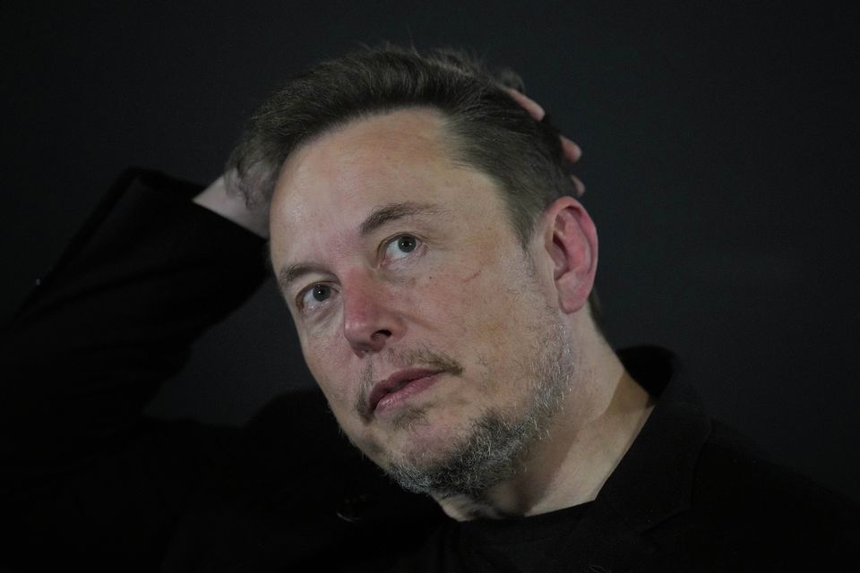 Elon Musk has founded his own artificial intelligence start-up, xAI. Photo: PA