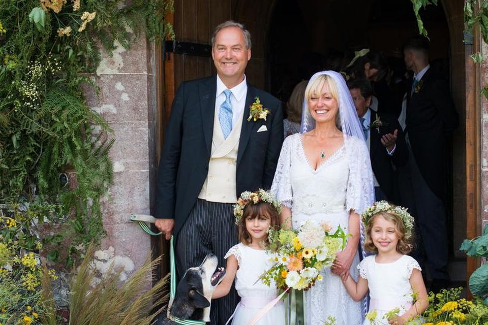 Harry Herbert and Clodagh McKenna on their wedding day. Photo: Hugo Burnand
