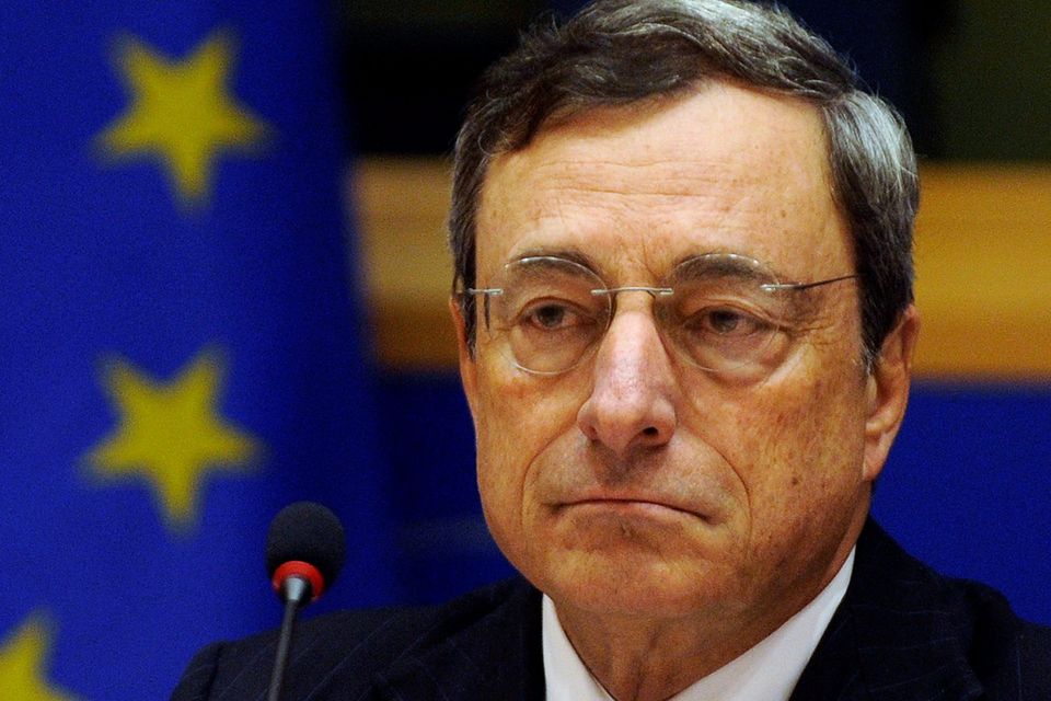 ECB President Mario Draghi. Reuters