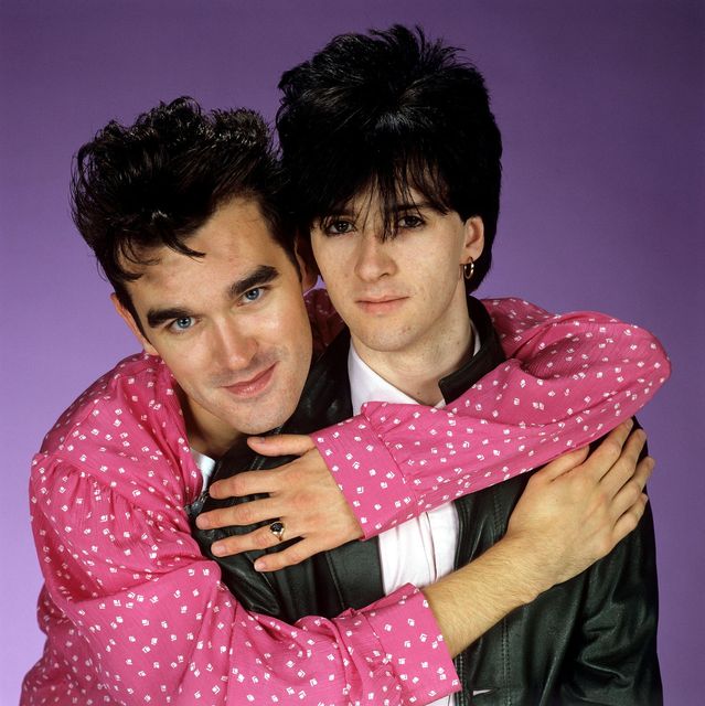 Morrissey and Johnny Marr of the Smiths. Photo by Brian Rasic/Getty Images