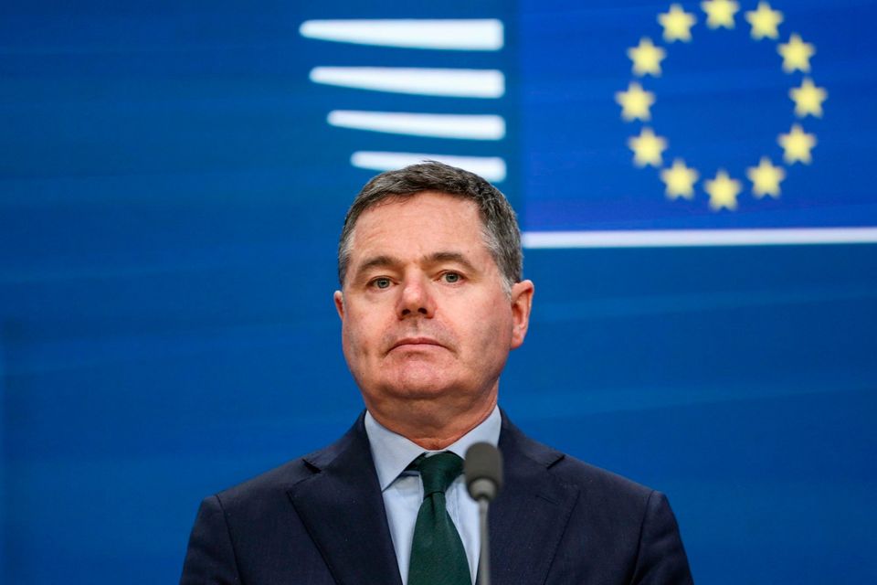 Finance Minister Paschal Donohoe was forced to address the Dáil on the posters controversy in January