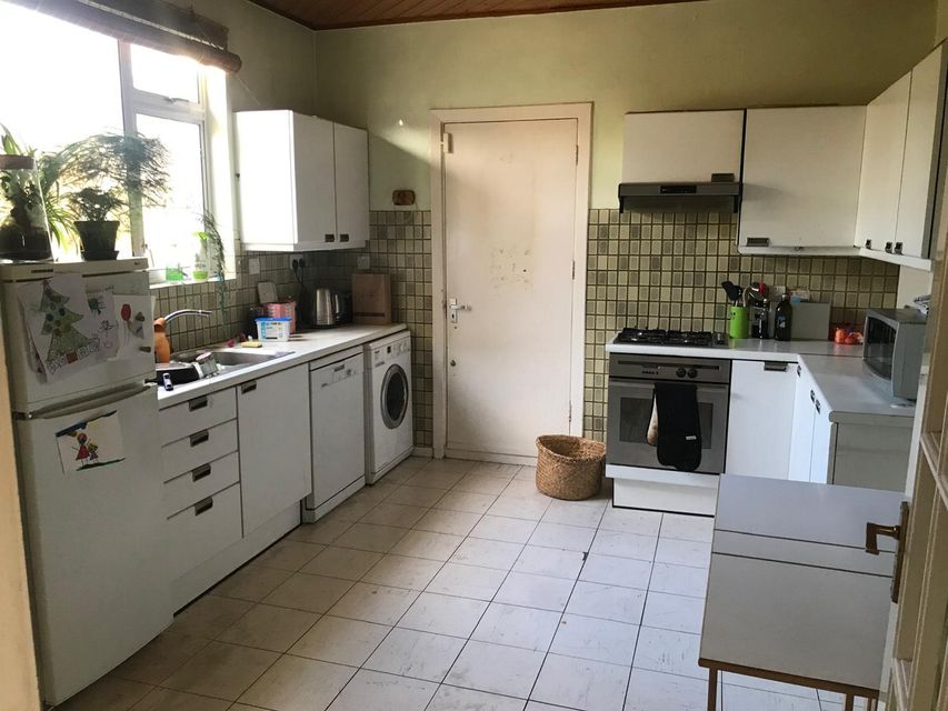 The kitchen before the renovation