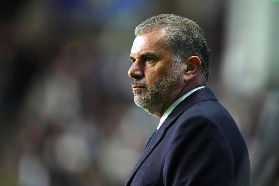 Ange Postecoglou’s side avoided an upset at Coventry (Mike Egerton/PA)