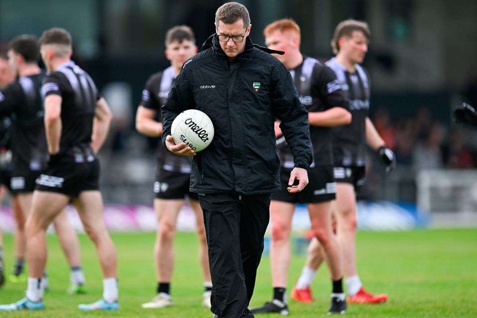 Sligo manager Tony McEntee has agreed a two-year extension. Photo: Sportsfile