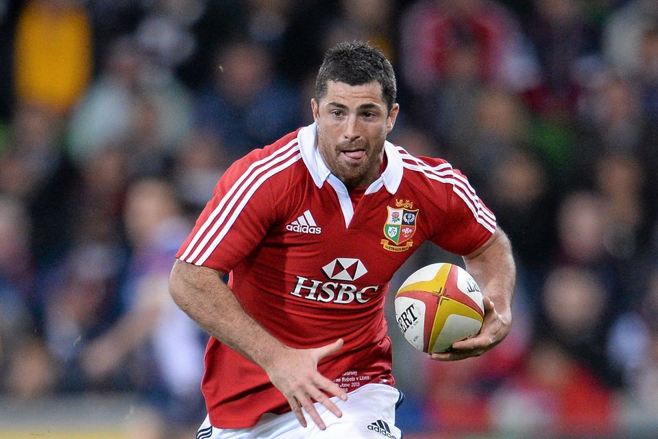 Rob Kearney in action for the Lions in 2013