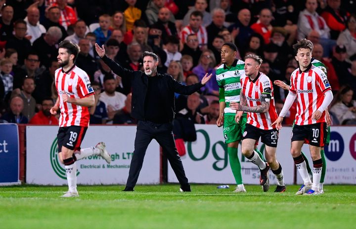 ‘No real quality, no control, an awful game’ – Stephen Bradley calls on Shamrock Rovers to park Derry loss