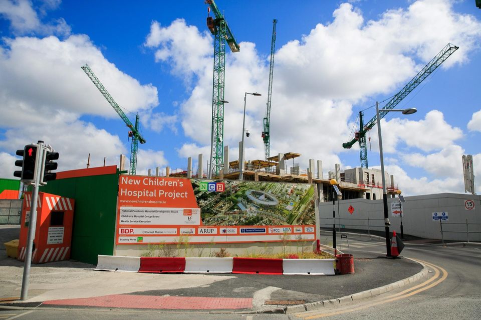 The new National Children's Hospital under construction in Dublin