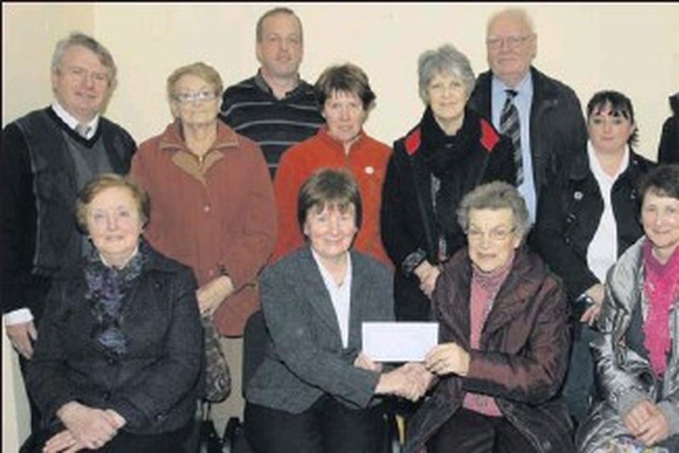 Taghmon Action Group hands over cheque to Presentation Sisters | Irish ...