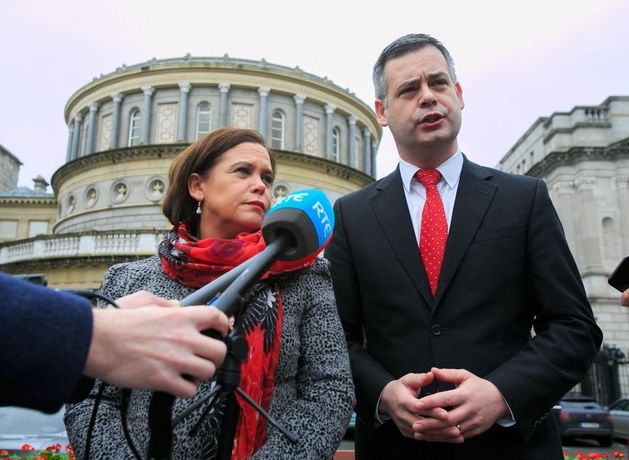 Sinn Féin polling slump reduces risk of ‘dramatic economic policy shift’ for banks, say analysts