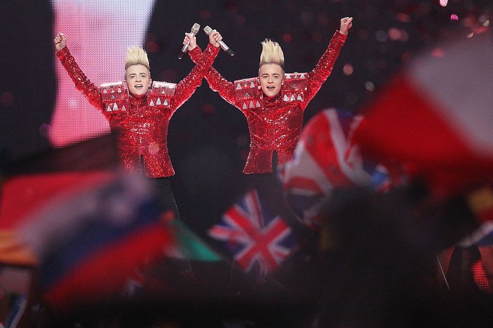 Jedward were Eurovision hopefuls for two years in a row, but they were unable to restore Ireland's string of wins. Photo: Sean Gallup/Getty