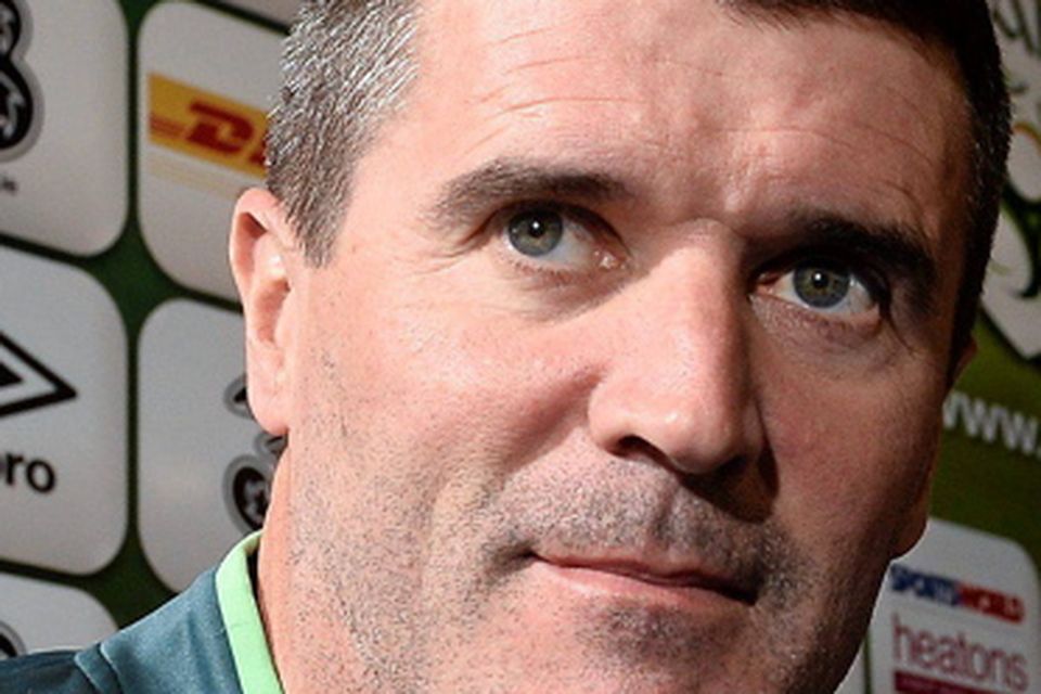 Republic of Ireland assistant manager Roy Keane during a press conference ahead of their Three International Friendly match against Latvia on Friday. Republic of Ireland Press Conference, Grand Hotel, Malahide, Co. Dublin. Picture: David Maher/Sportsfile