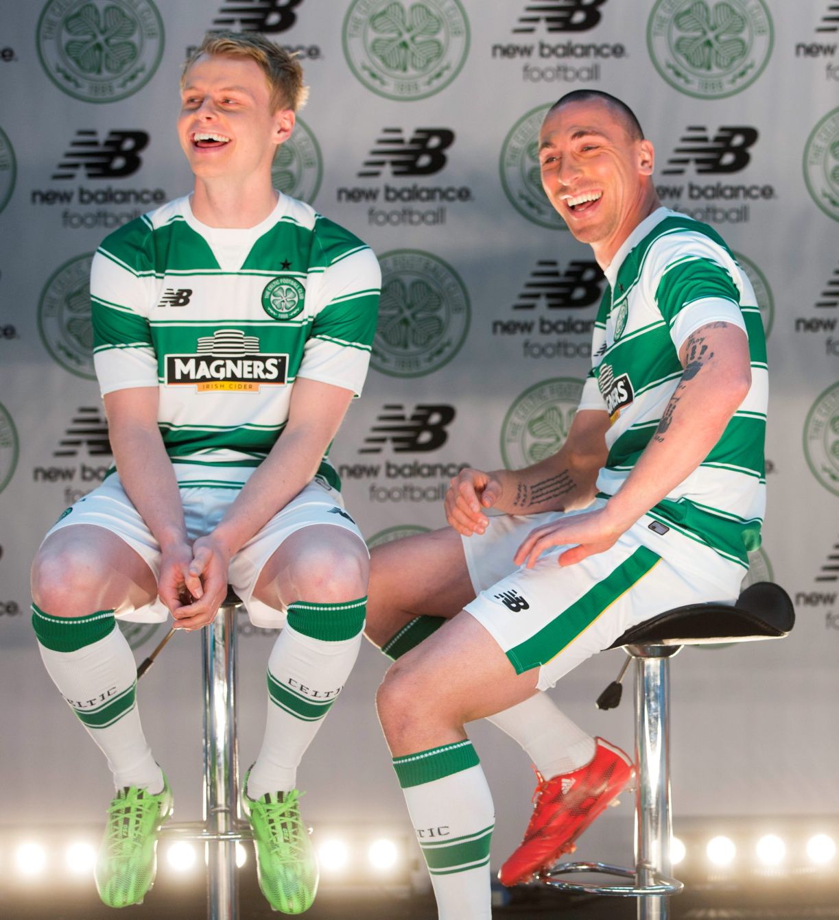 Celtic unveil new strip as captain Scott Brown praises Aberdeen